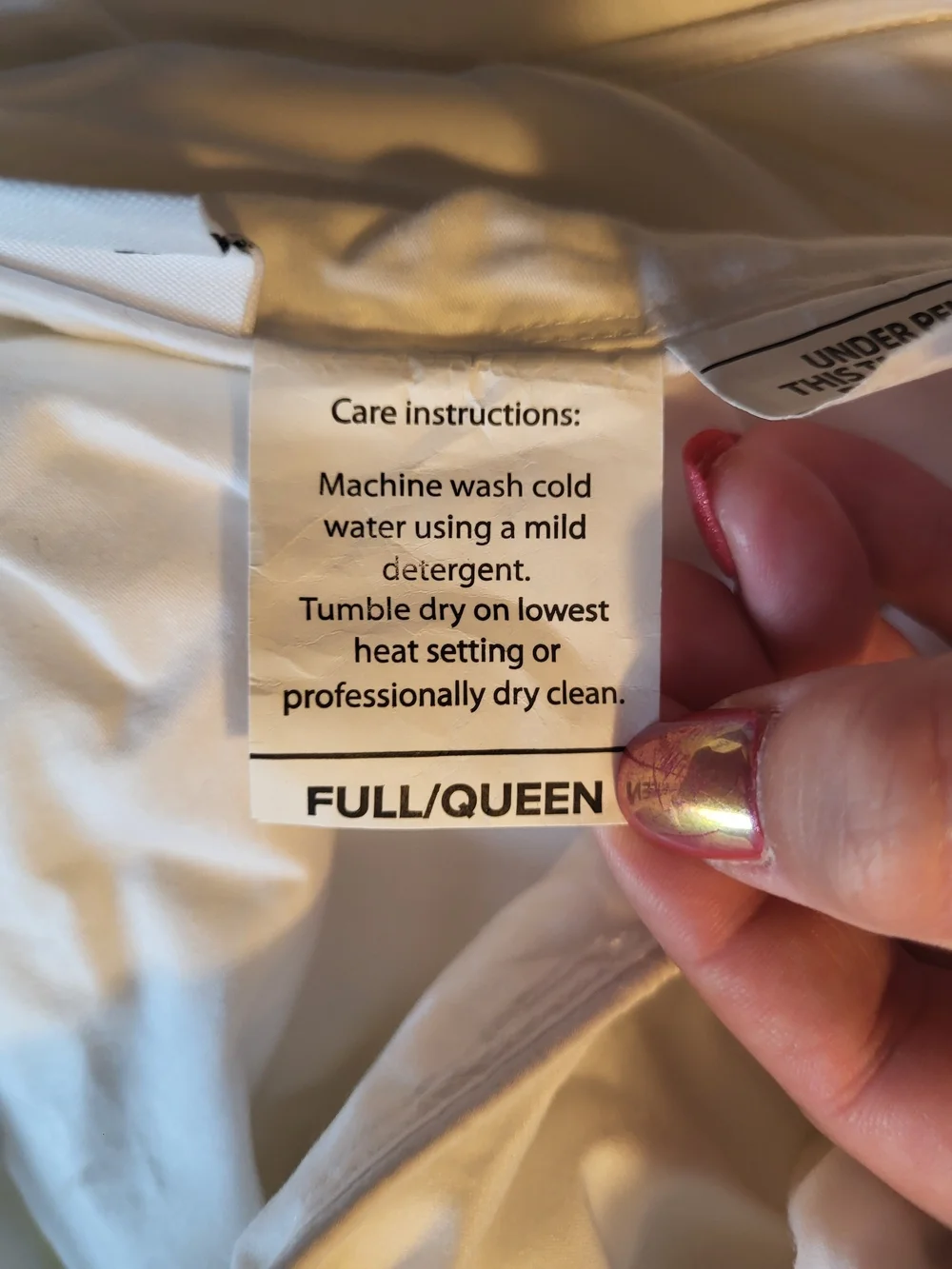 Quince Full/Queen All Season Premium Down Alternative Duvet InsertComforter NEW